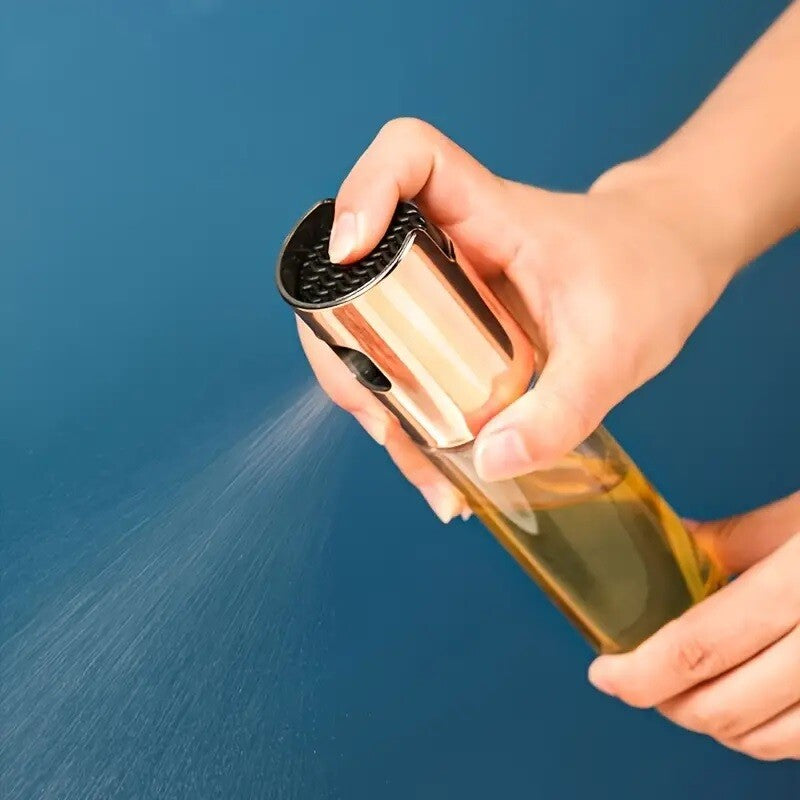 Olive Oil Spray Bottle Glass Oil Dispenser BBQ Kitchen Gadget Vinegar Water Pump
