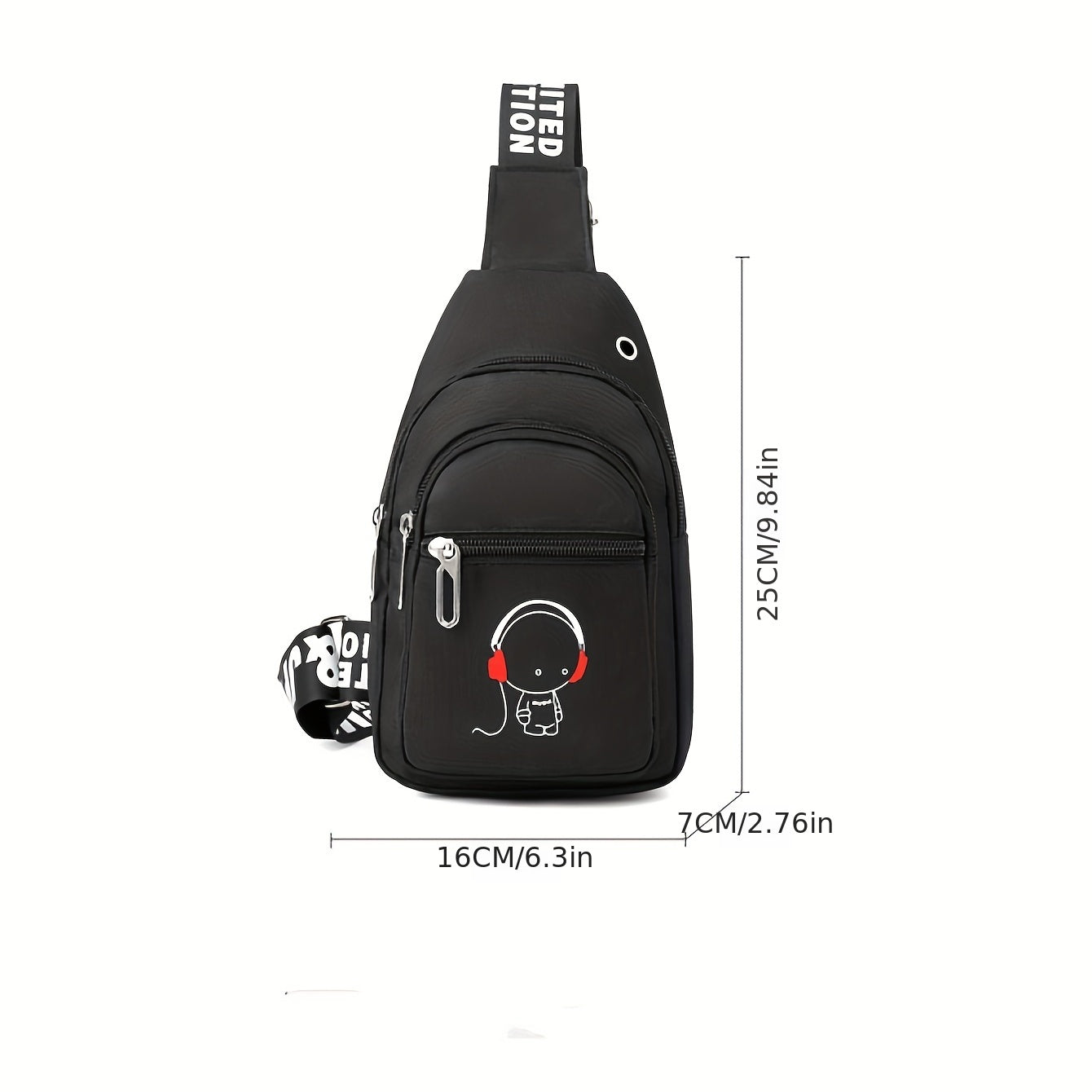 Unisex Fashion Mini Chest Bag