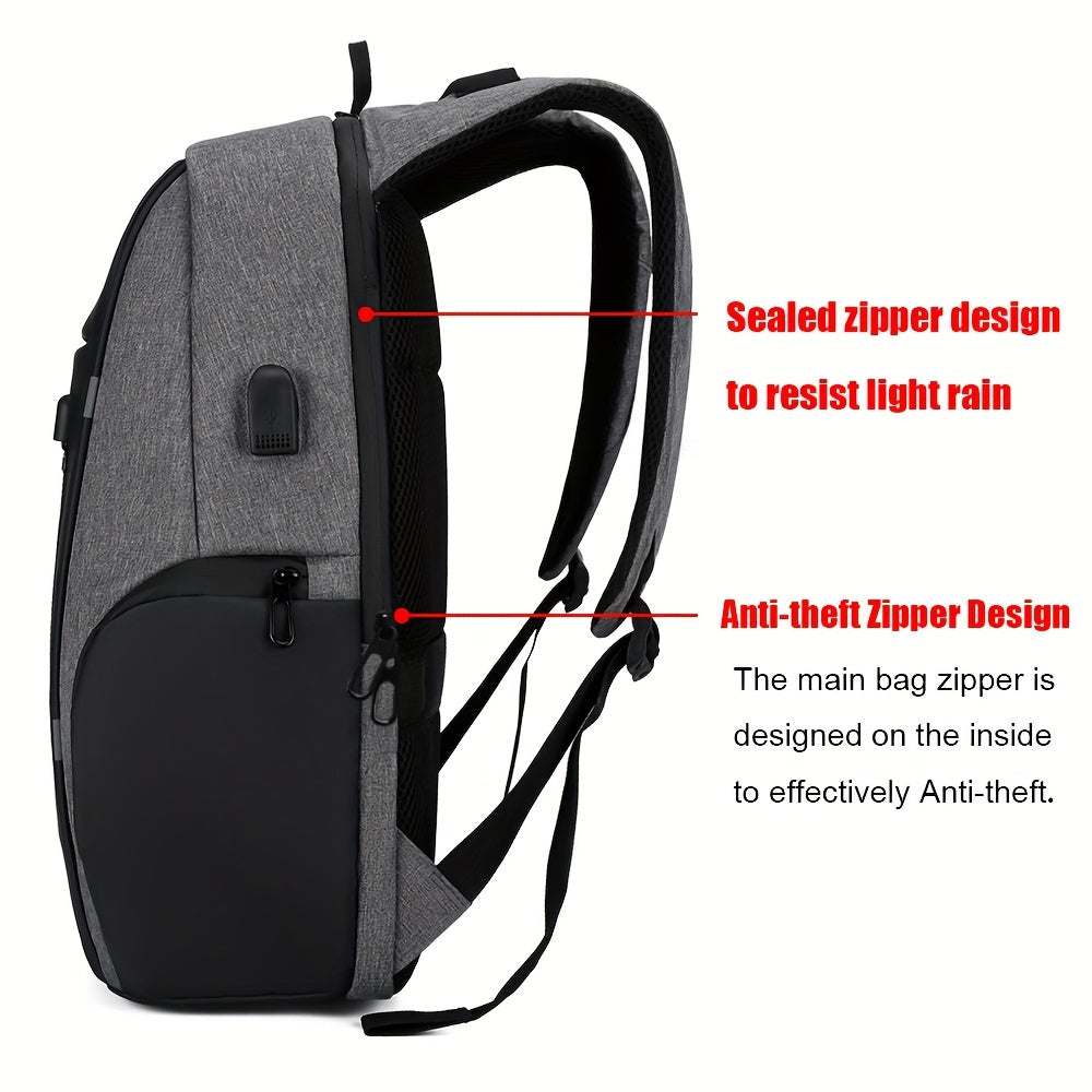 Men's Anti-theft Laptop Backpack