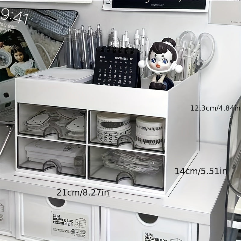 Desktop Storage Box Acrylic Drawer