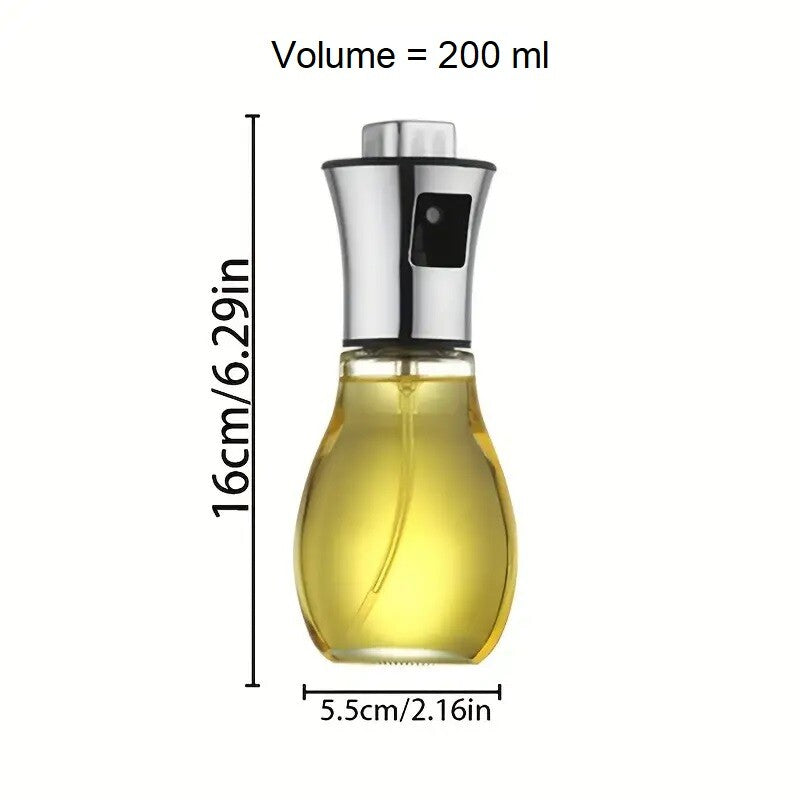 Olive Oil Spray Bottle Glass Oil Dispenser BBQ Kitchen Gadget Vinegar Water Pump
