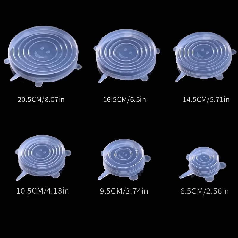 Reusable Silicone Lids