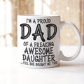 Im A Proud Dad Mug & Coaster Set