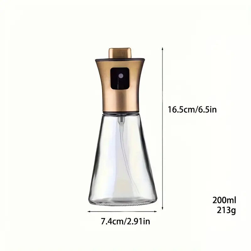 Olive Oil Spray Bottle Glass Oil Dispenser BBQ Kitchen Gadget Vinegar Water Pump