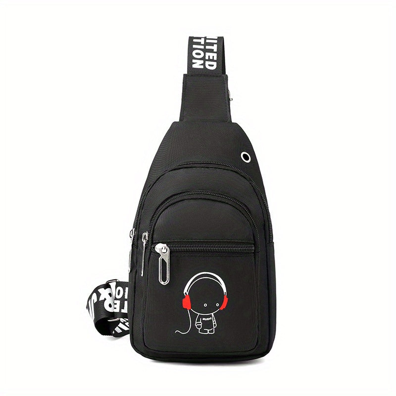 Unisex Fashion Mini Chest Bag