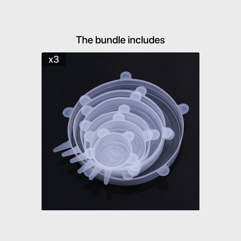 Reusable Silicone Lids