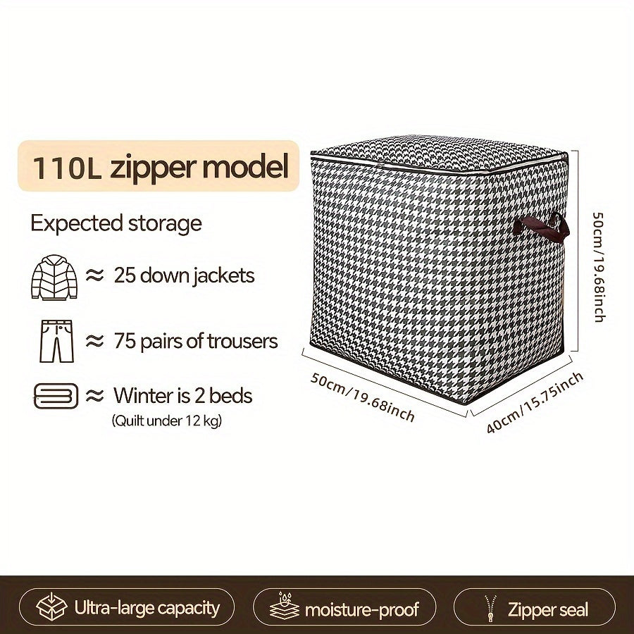 Houndstooth  Storage Box