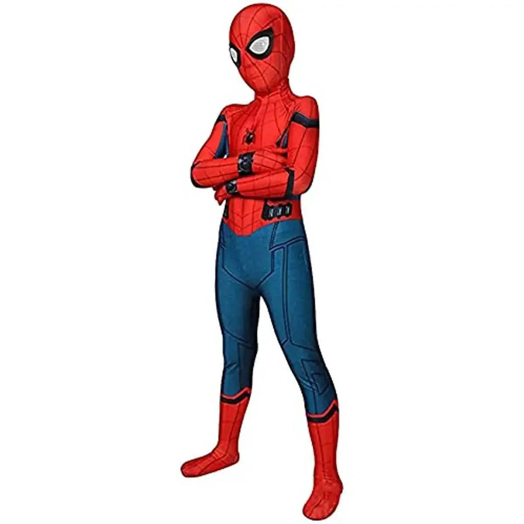 Spiderman Costume for Kids Adult Tobey Maguire Cosplay Bodysuit Superhero Zentai Suit Jumpsuit Halloween Carnival Party Costumes L260522