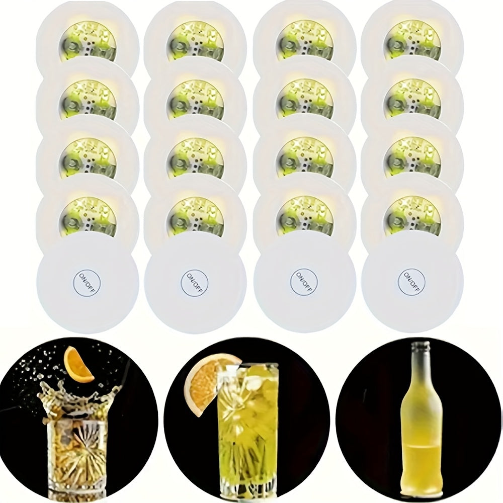 LED Coaster Bottle Lights