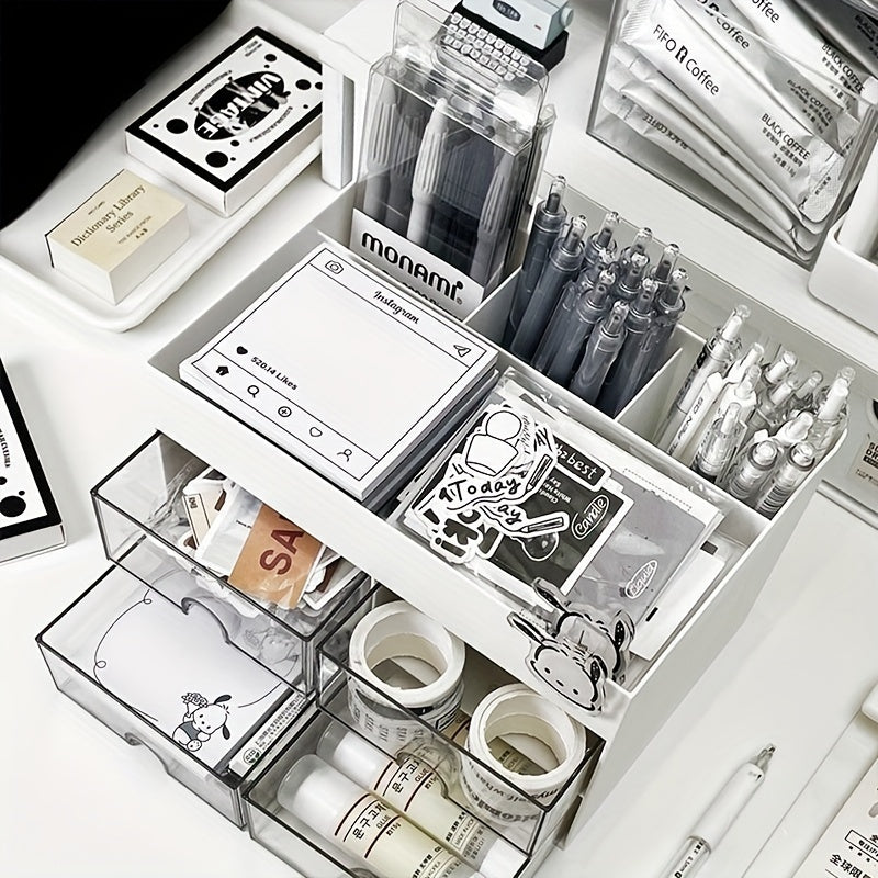 Desktop Storage Box Acrylic Drawer