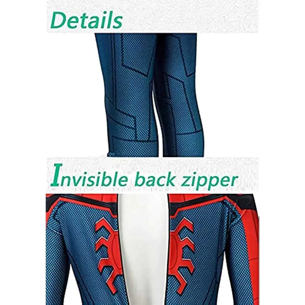 Spiderman Costume for Kids Adult Tobey Maguire Cosplay Bodysuit Superhero Zentai Suit Jumpsuit Halloween Carnival Party Costumes L260522