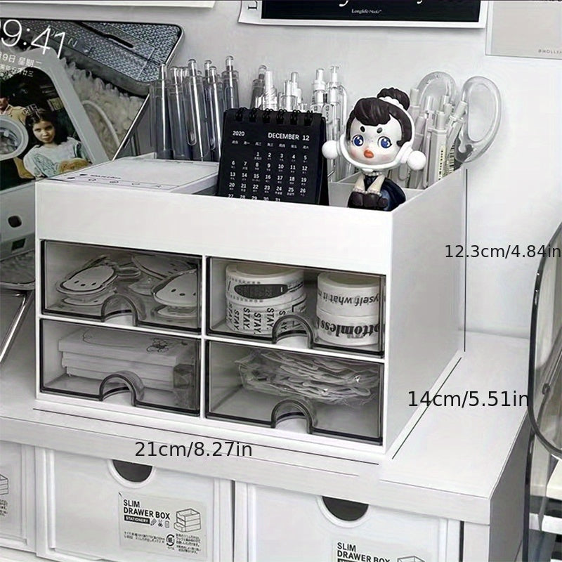 Desktop Storage Box Acrylic Drawer