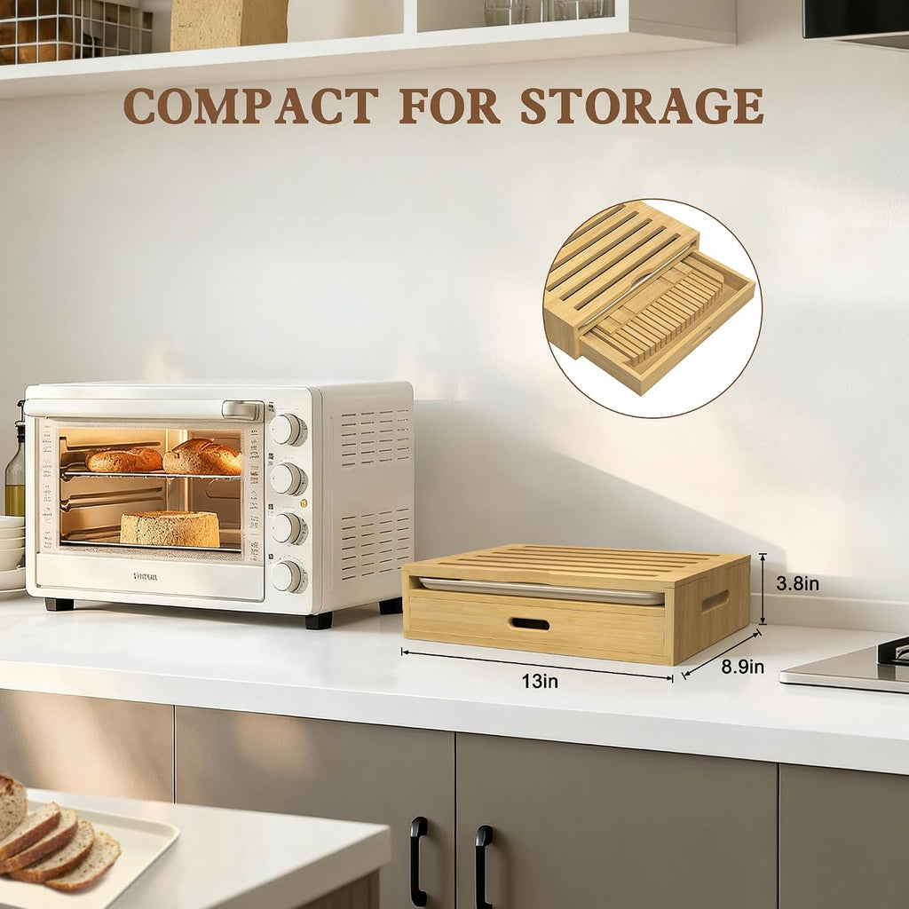 Bamboo Bread Slicer Guide