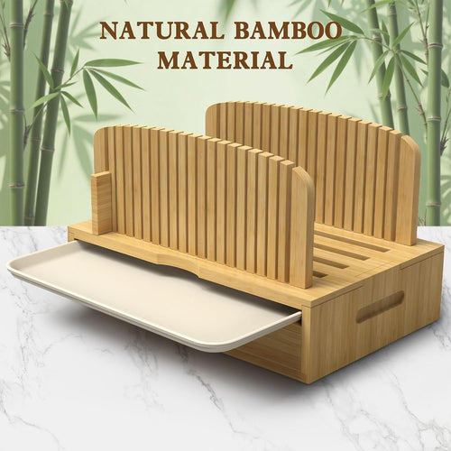 Bamboo Bread Slicer Guide