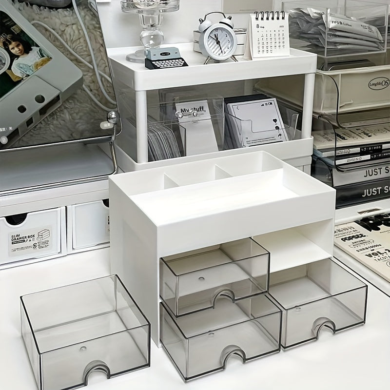 Desktop Storage Box Acrylic Drawer