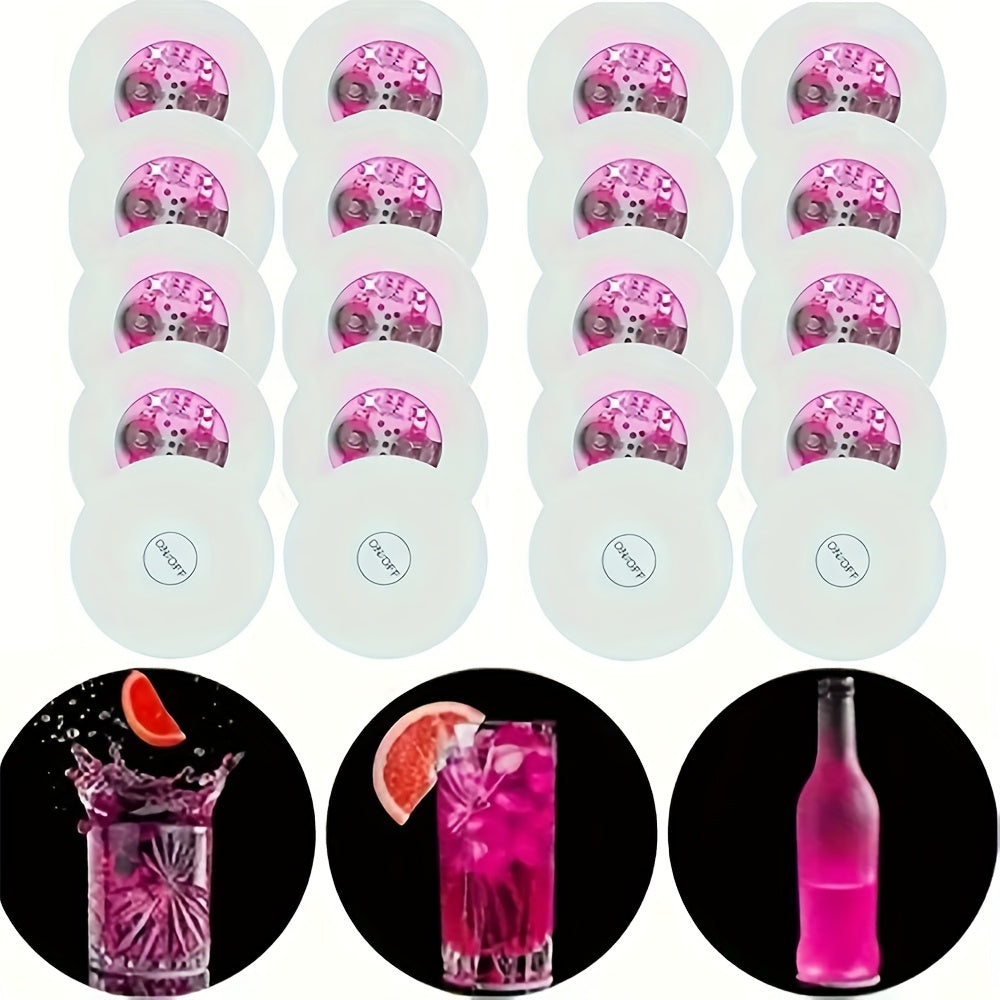 LED Coaster Bottle Lights