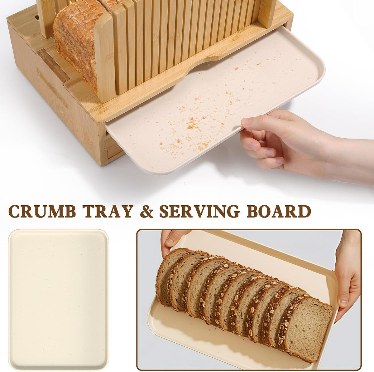 Bamboo Bread Slicer Guide