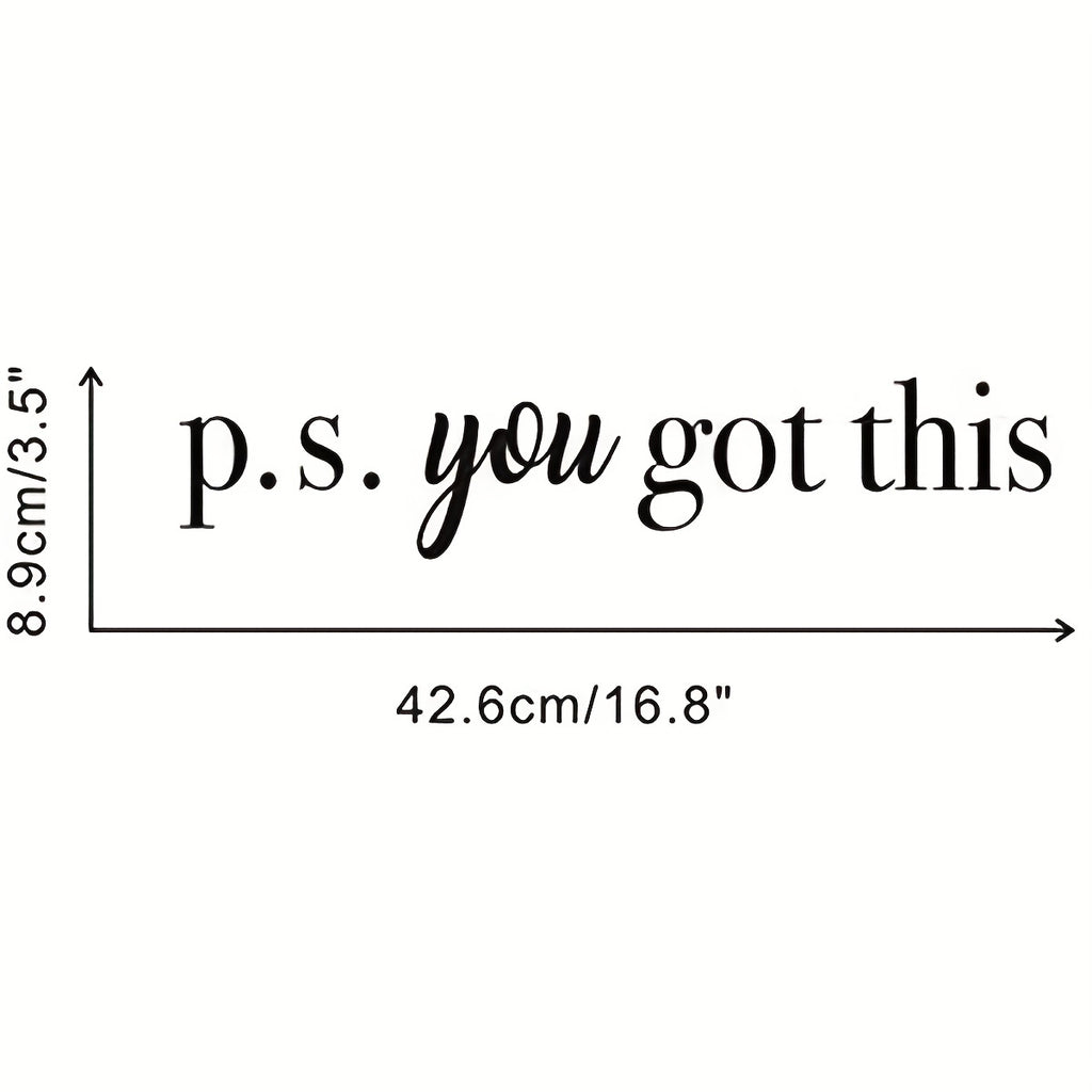 "You Got This Wall" Sticker