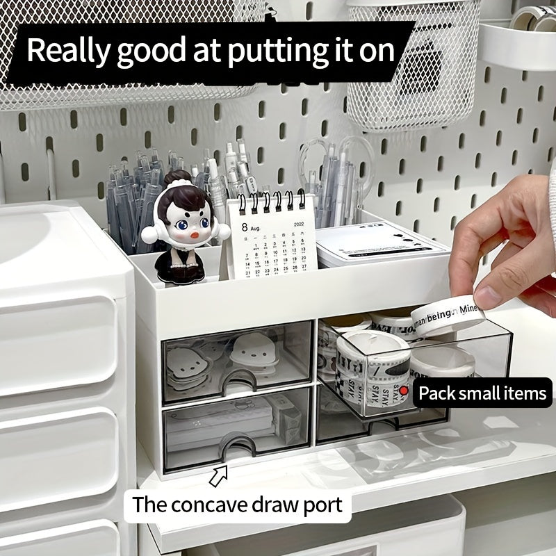 Desktop Storage Box Acrylic Drawer