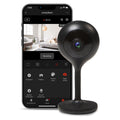 Look Indoor Home Security 1080P HD Video Surveillance Camera with Motion Detection, 2-Way Audio, Black