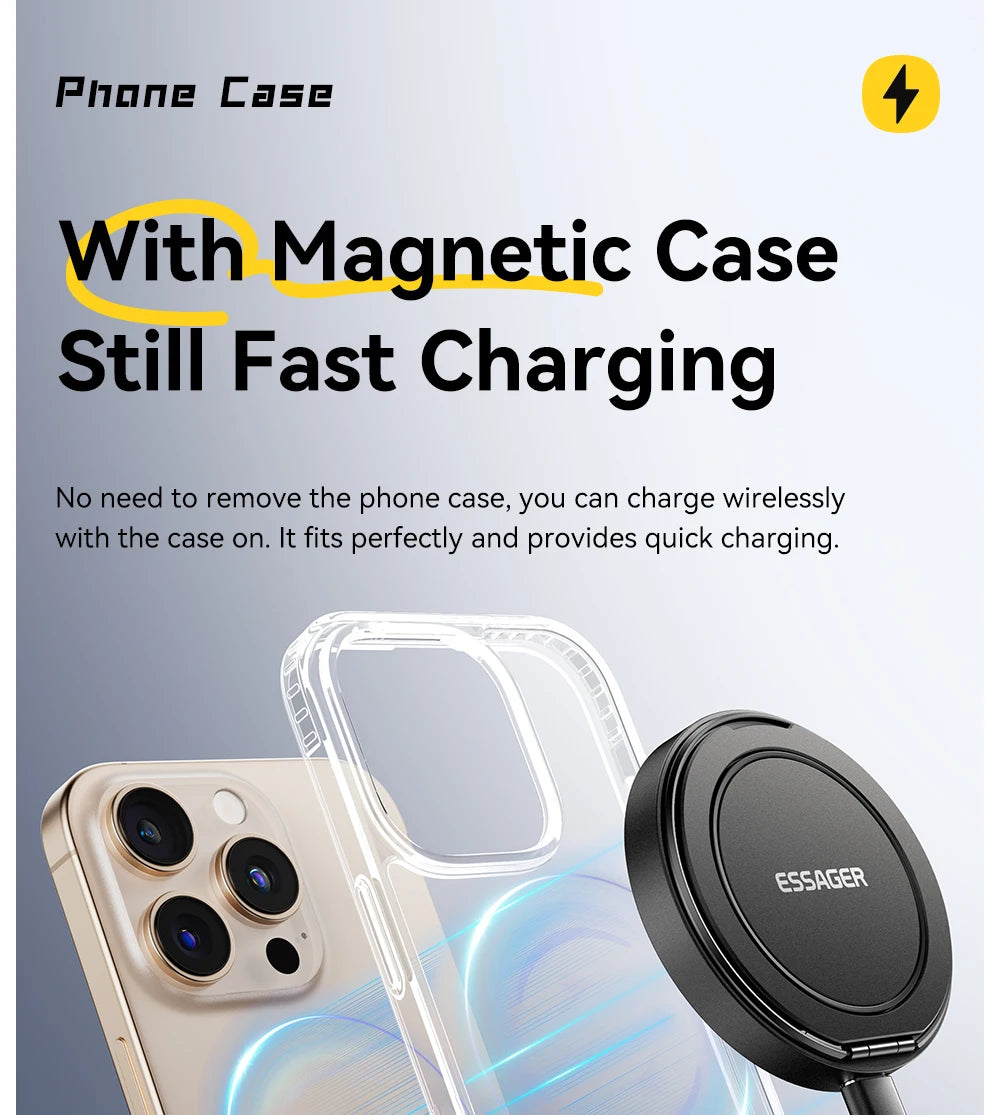 Essager Magnetic 15W Wireless Charger