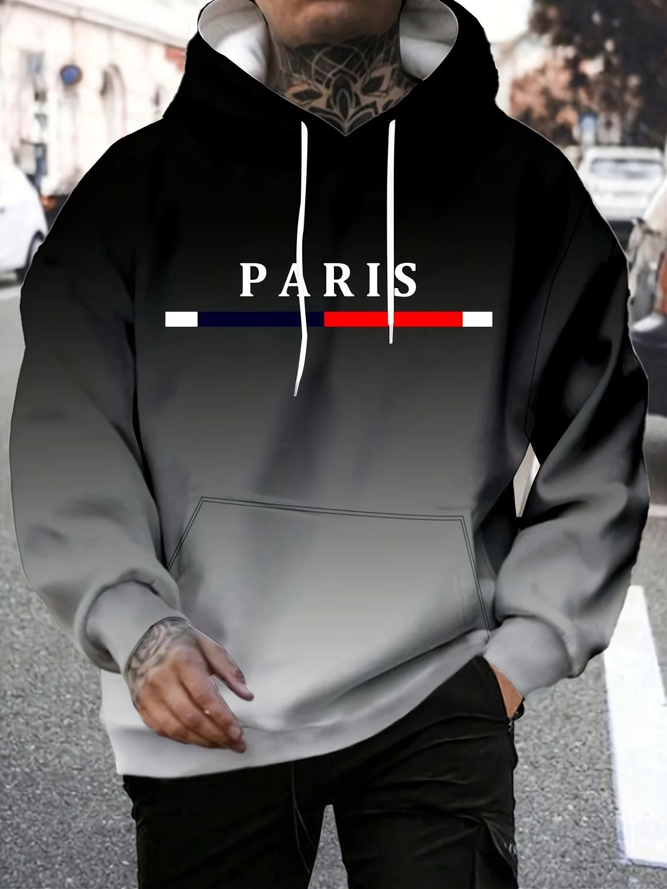 Paris men's hoodie