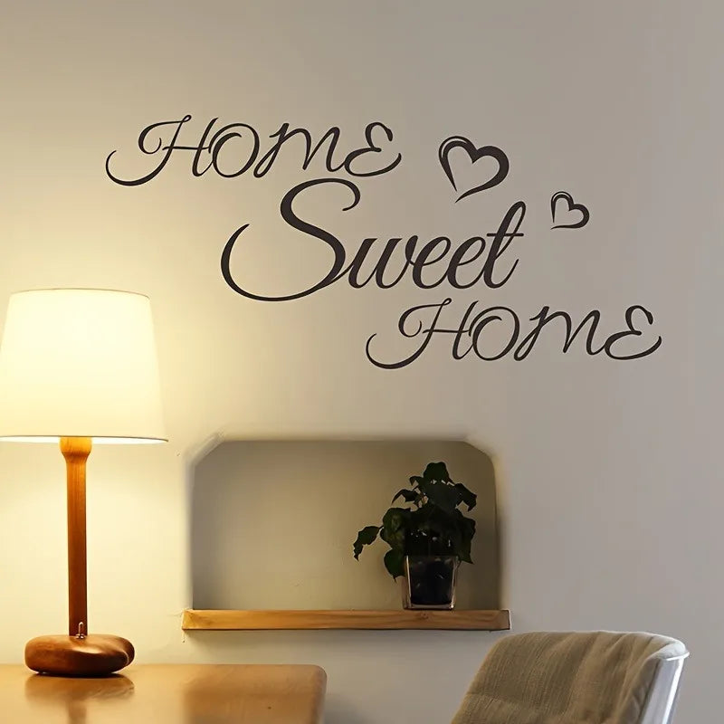 "Home Sweet Home" Vinyl Wall Decal
