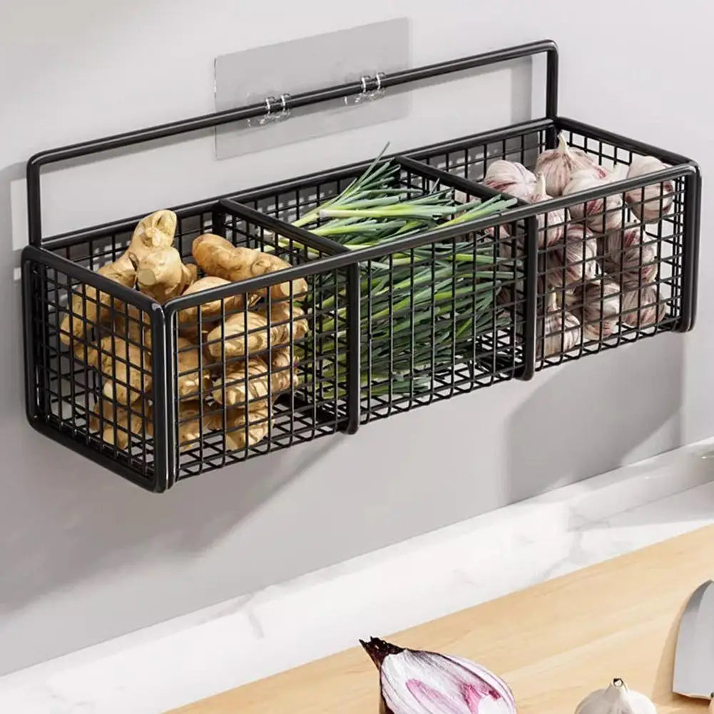 Kitchen Shelf Metal Storages Organization