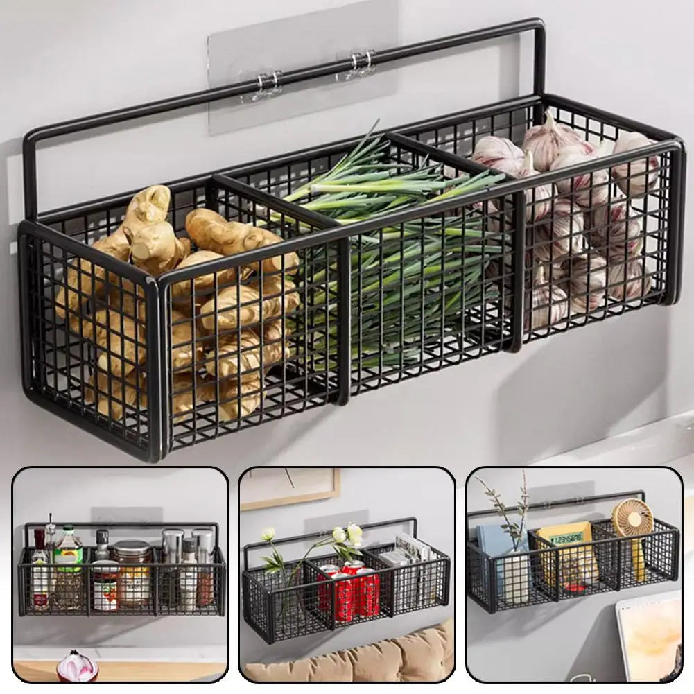Kitchen Shelf Metal Storages Organization
