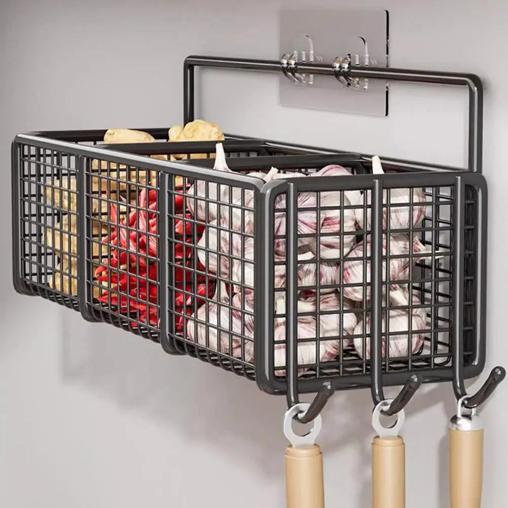 Kitchen Shelf Metal Storages Organization