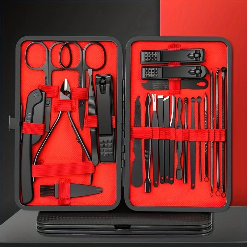 Black Nail Clippers Kit