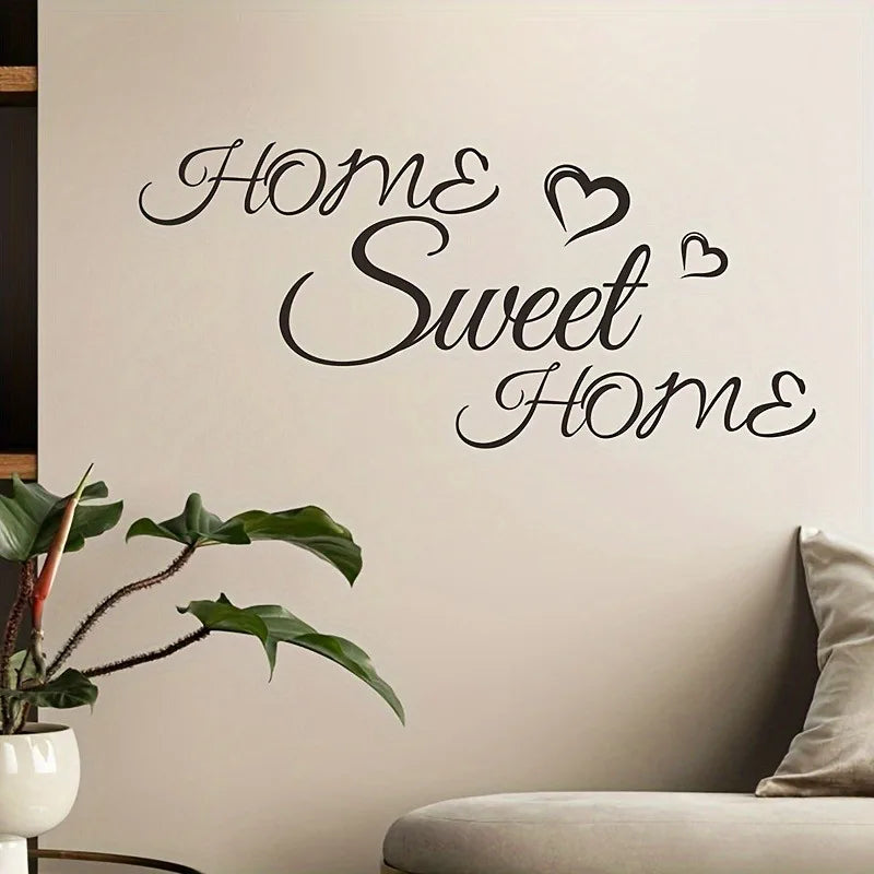 "Home Sweet Home" Vinyl Wall Decal