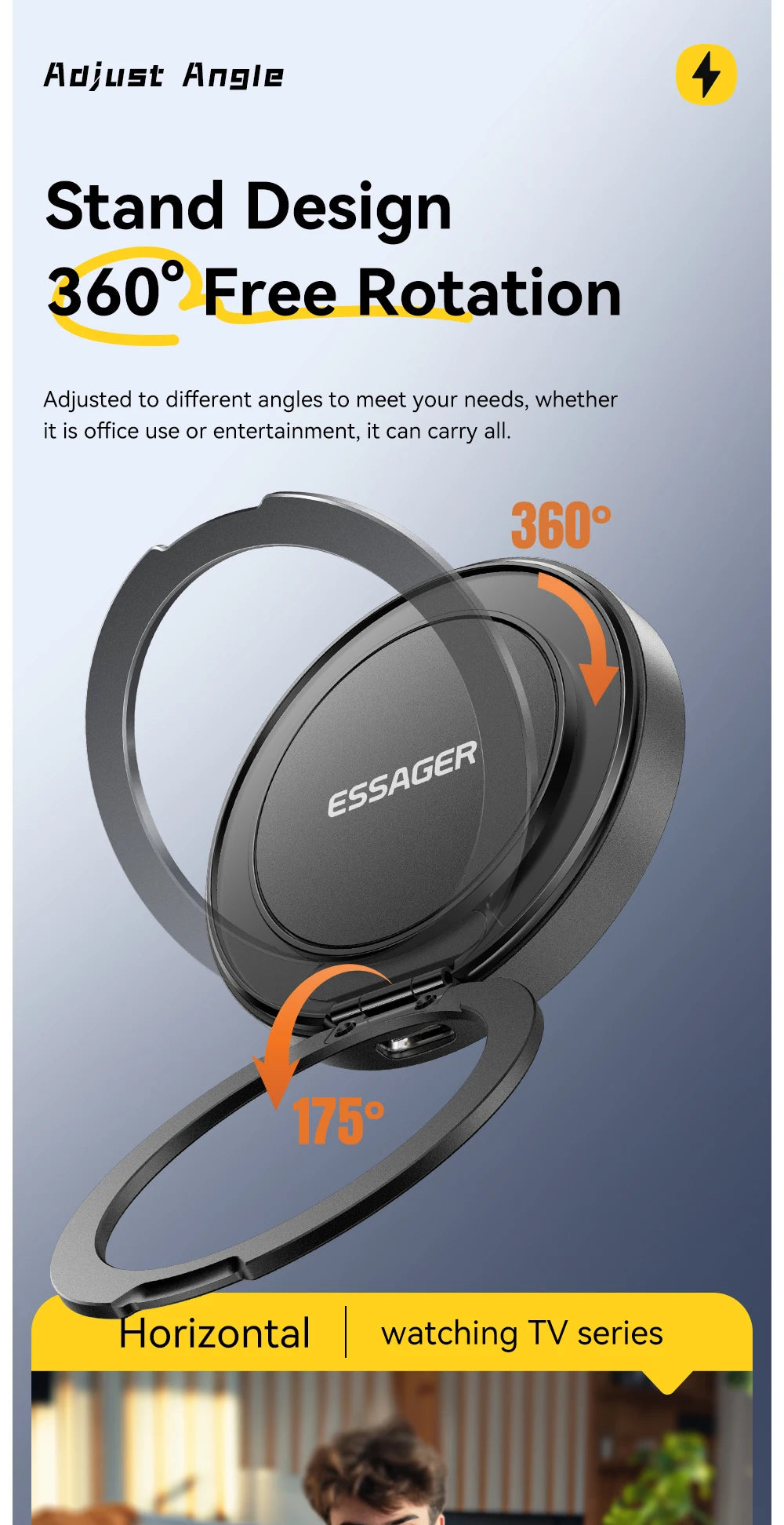 Essager Magnetic 15W Wireless Charger