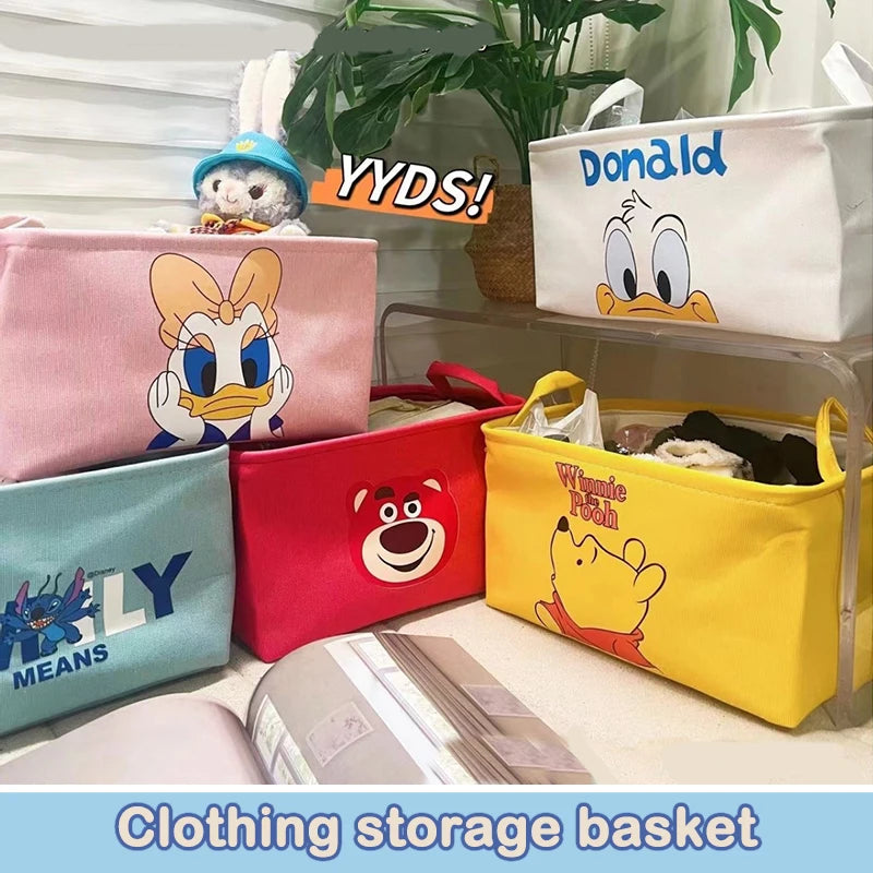 Disney Stitch Foldable Storage Basket