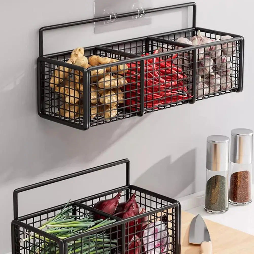 Kitchen Shelf Metal Storages Organization
