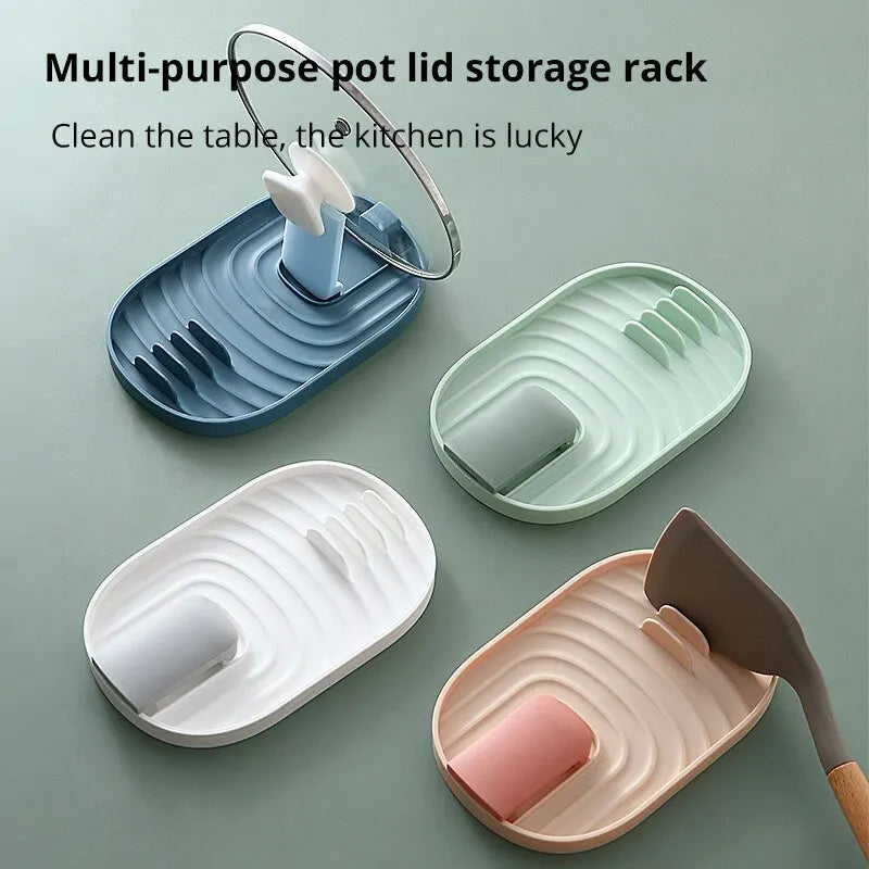 Plastic Spoon Holder Kitchen Cooking Tools Kitchen Spoon Utensil Heat Resistant Storage Shelves Kitchen Accessories