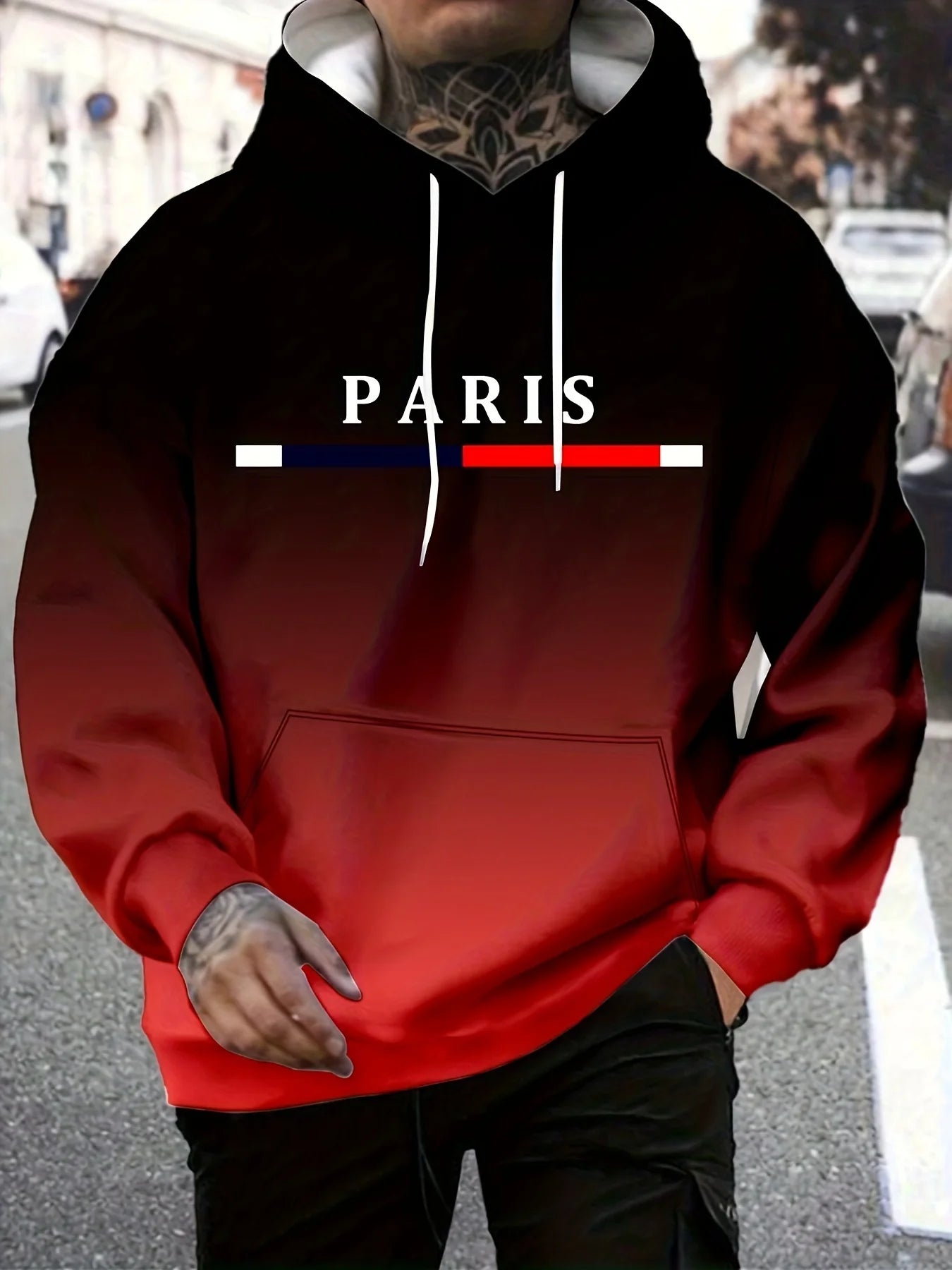 Paris men's hoodie
