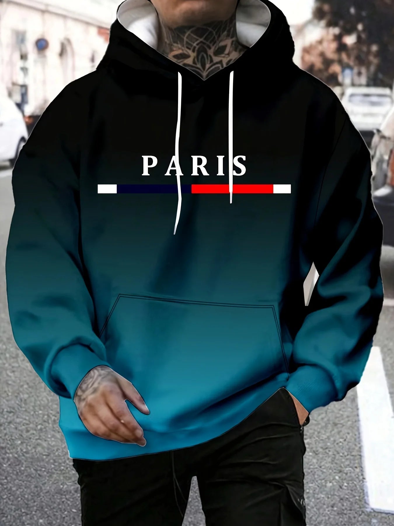 Paris men's hoodie