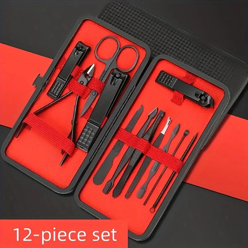 Black Nail Clippers Kit