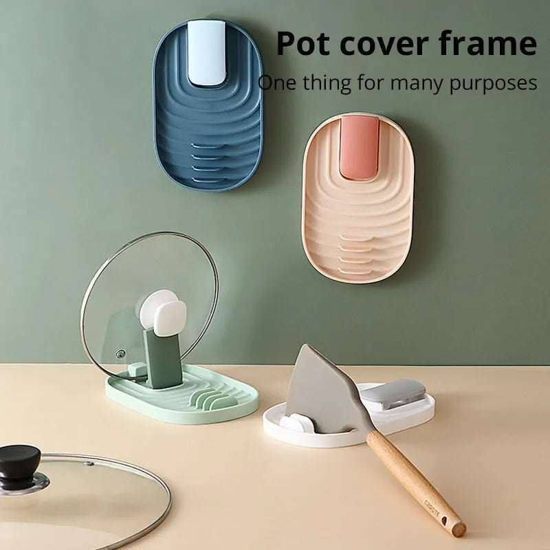 Plastic Spoon Holder Kitchen Cooking Tools Kitchen Spoon Utensil Heat Resistant Storage Shelves Kitchen Accessories