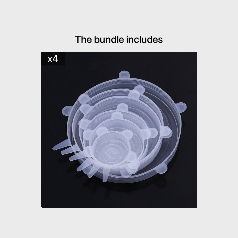Reusable Silicone Lids