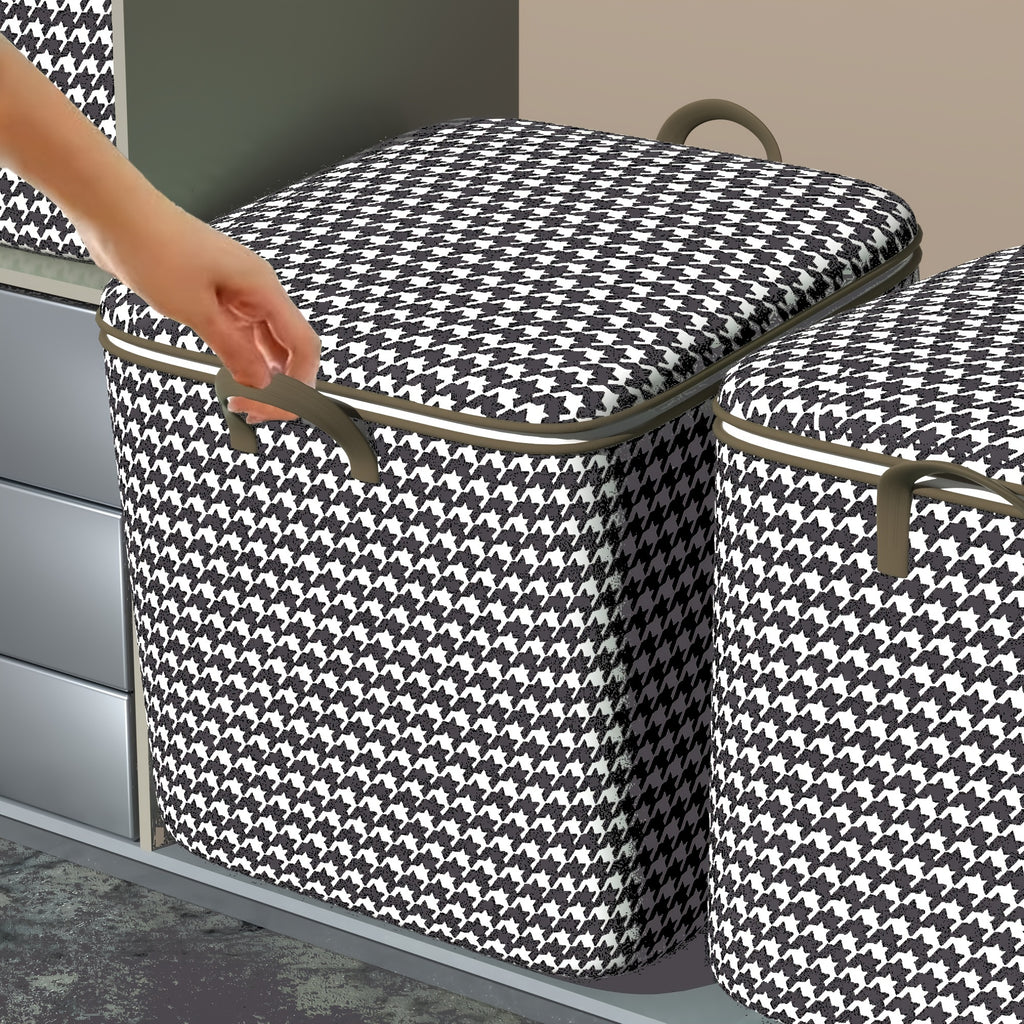 Houndstooth  Storage Box
