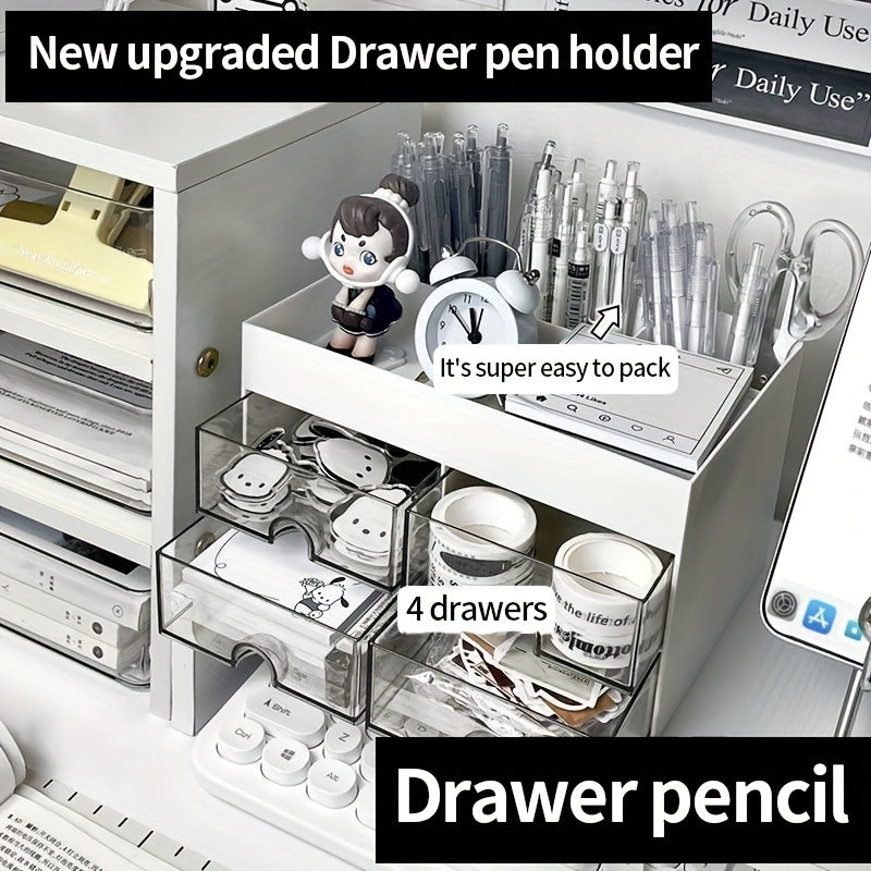 Desktop Storage Box Acrylic Drawer
