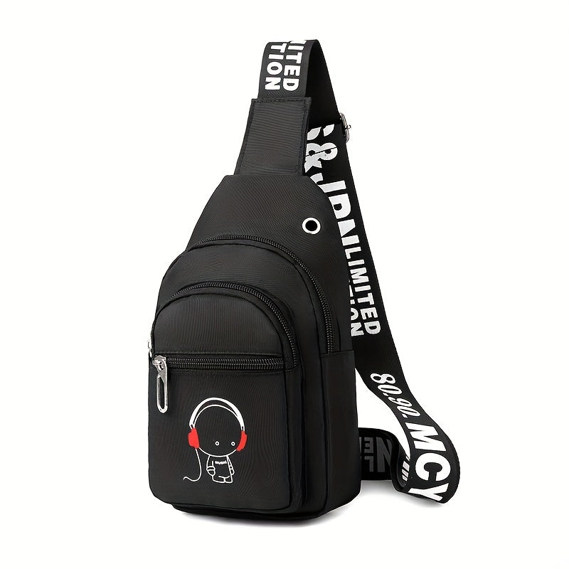 Unisex Fashion Mini Chest Bag