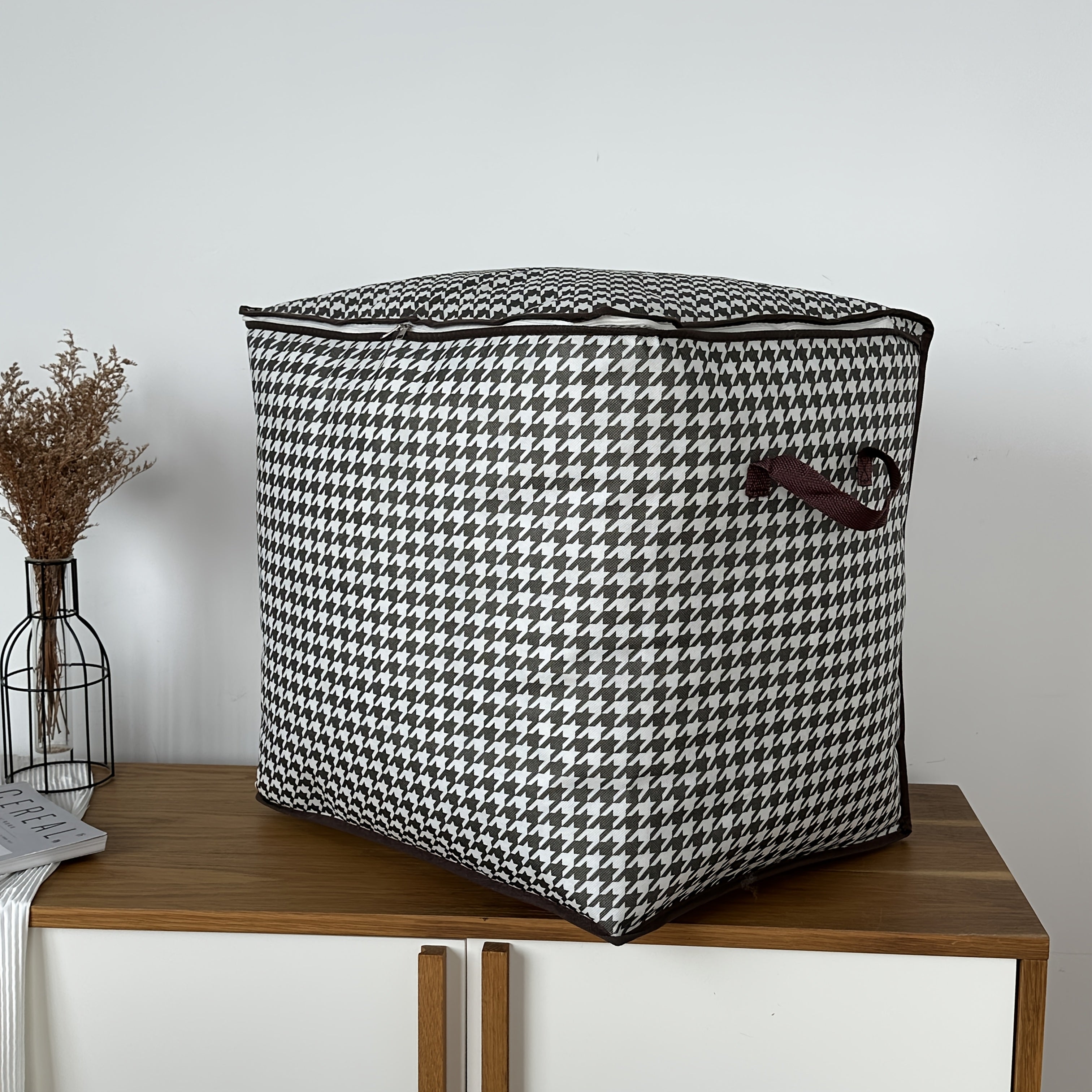 Houndstooth  Storage Box