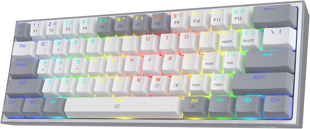K617 Wired 60% Compact Hot-Swap RGB Gaming Mechanical Keyboard