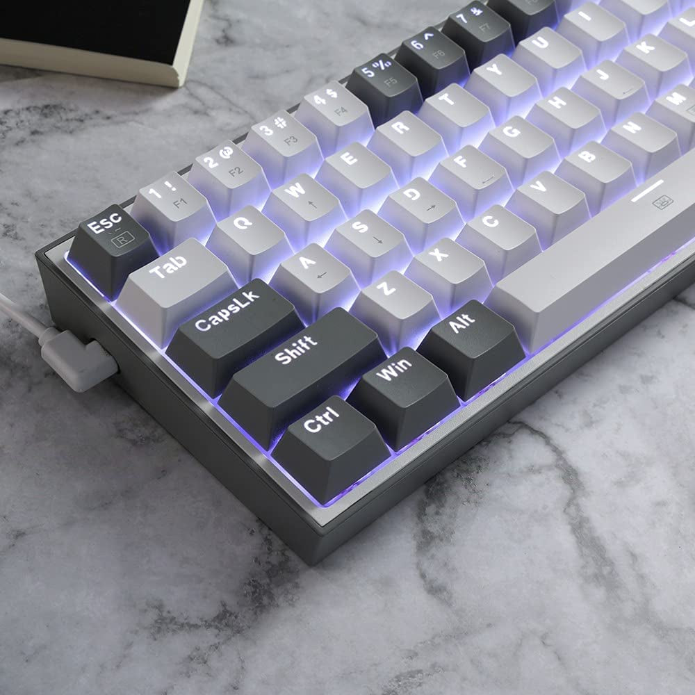K617 Wired 60% Compact Hot-Swap RGB Gaming Mechanical Keyboard