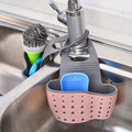 1 Pc Multifunctional Sink Sponge Rack With Adjustable Shoulder Strap