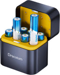 Rechargeable AA Lithium Batteries with Charger 8-Pack 3600Mwh